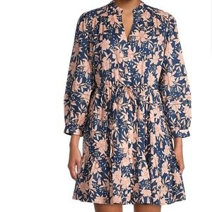 Trovata Birds of Paradis  Floral Yulia Dress Size Small